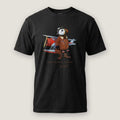 AukCliff Captain Puffin T-shirt Black / S Captain Puffin™ Bush Pilot Comfort Colors T-Shirt