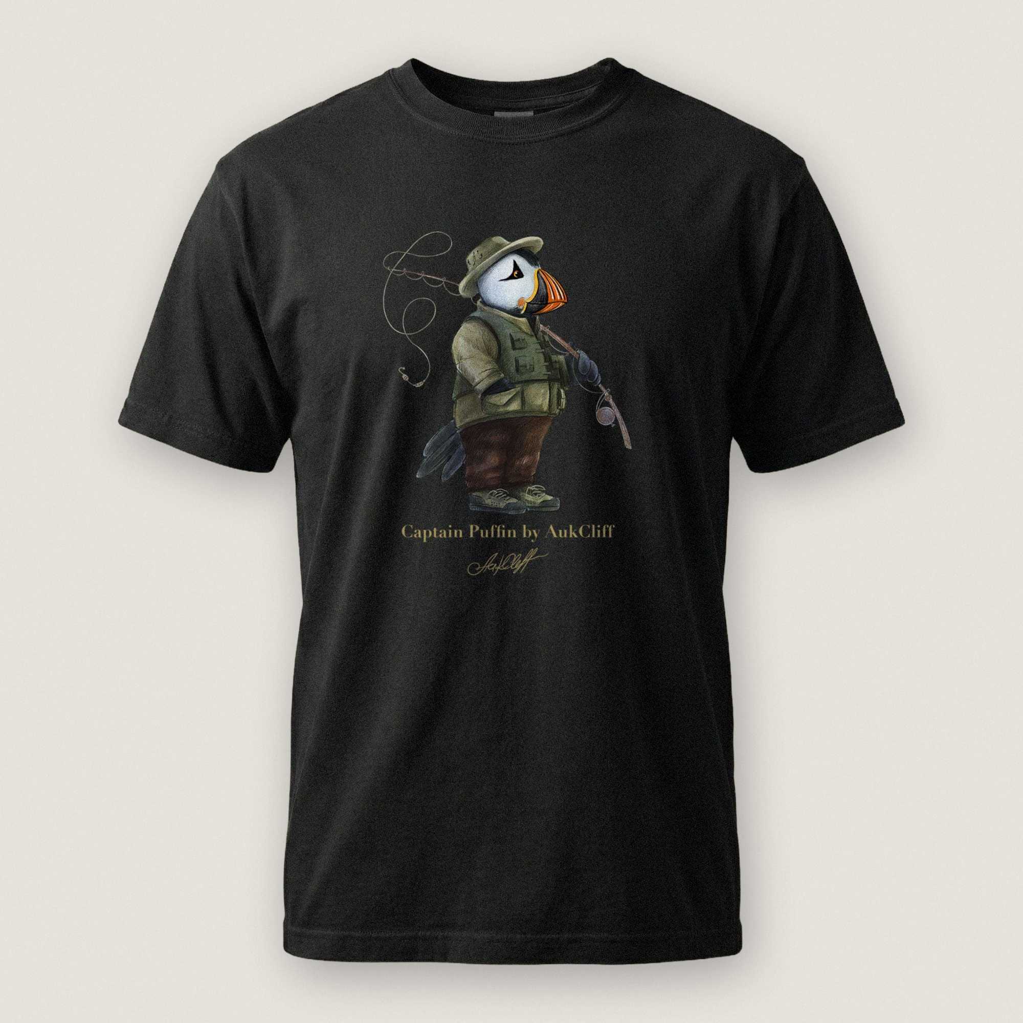 Captain Puffin: Hand-Drawn Puffin Clothing | AukCliff – AukCliff®