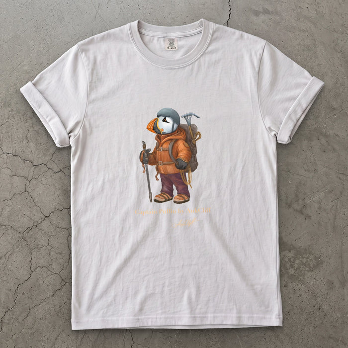 AukCliff Captain Puffin T-shirt Captain Puffin™ Mountaineer Comfort Colors T-Shirt