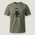 AukCliff Captain Puffin T-shirt Moss / S Captain Puffin™ Adventure Archaeologist Comfort Colors T-Shirt