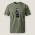 AukCliff® Captain Puffin T-shirt Moss / S Captain Puffin “American Trailkeeper” Comfort Colors T-Shirt