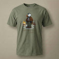 AukCliff Captain Puffin T-shirt Moss / S Captain Puffin™ Bushcraft Comfort Colors T-Shirt