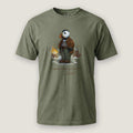 AukCliff Captain Puffin T-shirt Moss / S Captain Puffin™ Bushcraft Comfort Colors T-Shirt