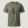 AukCliff® Captain Puffin T-shirt Moss / S Captain Puffin “Dolomites Alpine Rambler” Comfort Colors T-Shirt