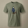 AukCliff® Captain Puffin T-shirt Moss / S Captain Puffin™ “Expedition Scout” Comfort Colors T-Shirt