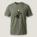 AukCliff Captain Puffin T-shirt Moss / S Captain Puffin™ Fly Fisherman Comfort Colors T-Shirt
