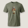 AukCliff® Captain Puffin T-shirt Moss / S Captain Puffin “Iberian Rambler” Comfort Colors T-Shirt