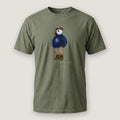 AukCliff Captain Puffin T-shirt Moss / S Captain Puffin™ “Irish Trailkeeper” T-Shirt