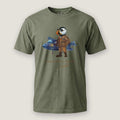AukCliff Captain Puffin T-shirt Moss / S Captain Puffin™ Jet Pilot Comfort Colors T-Shirt