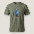 AukCliff® Captain Puffin T-shirt Moss / S Captain Puffin “Nordic Wayfarer” Comfort Colors T-Shirt