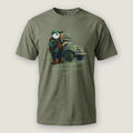 AukCliff Captain Puffin T-shirt Moss / S Captain Puffin™ Overland Explorer Comfort Colors T-Shirt