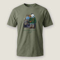 AukCliff Captain Puffin T-shirt Moss / S Captain Puffin™ Polar Explorer Comfort Colors T-shirt
