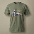 AukCliff Captain Puffin T-shirt Moss / S Captain Puffin™ Rally Driver T-Shirt
