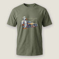 AukCliff Captain Puffin T-shirt Moss / S Captain Puffin™ Rally Driver T-Shirt