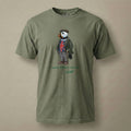 AukCliff Captain Puffin T-shirt Moss / S Captain Puffin™ “The British Explorer” Comfort Colors T-Shirt