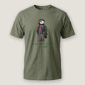 AukCliff Captain Puffin T-shirt Moss / S Captain Puffin™ “The British Explorer” Comfort Colors T-Shirt