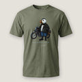 AukCliff Captain Puffin T-shirt Moss / S Captain Puffin™ “The Café Racer” Comfort Colors T-Shirt