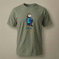 AukCliff Captain Puffin T-shirt Moss / S Captain Puffin™ Trail Runner Comfort Colors T-Shirt