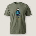 AukCliff Captain Puffin T-shirt Moss / S Captain Puffin™ Trail Runner Comfort Colors T-Shirt