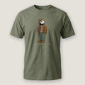 AukCliff® Captain Puffin T-shirt Moss / S Captain Puffin “UK Rambler” Comfort Colors T-Shirt