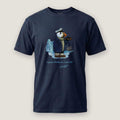 AukCliff Captain Puffin T-shirt True Navy / S Captain Puffin™ Arctic Sailor Comfort Colors T-Shirt