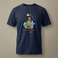 AukCliff Captain Puffin T-shirt True Navy / S Captain Puffin™ Coastal Wanderer Comfort Colors T-Shirt