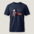 AukCliff Captain Puffin T-shirt True Navy / S Captain Puffin™ Formula Racer Comfort Colors T-Shirt