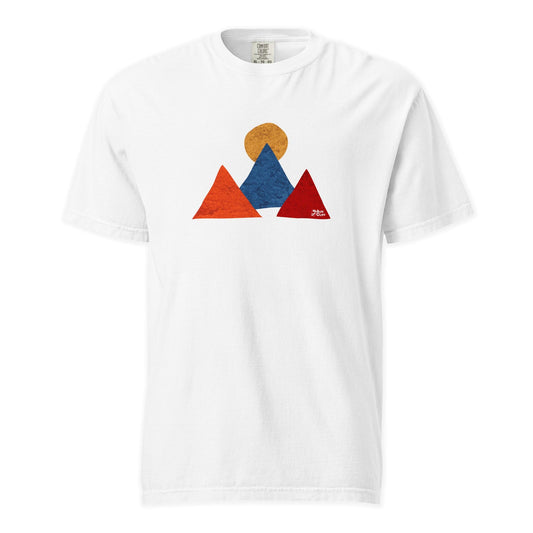 AukCliff Comfort Colors Graphic Tee Abstract Peaks Comfort Colors T-shirt