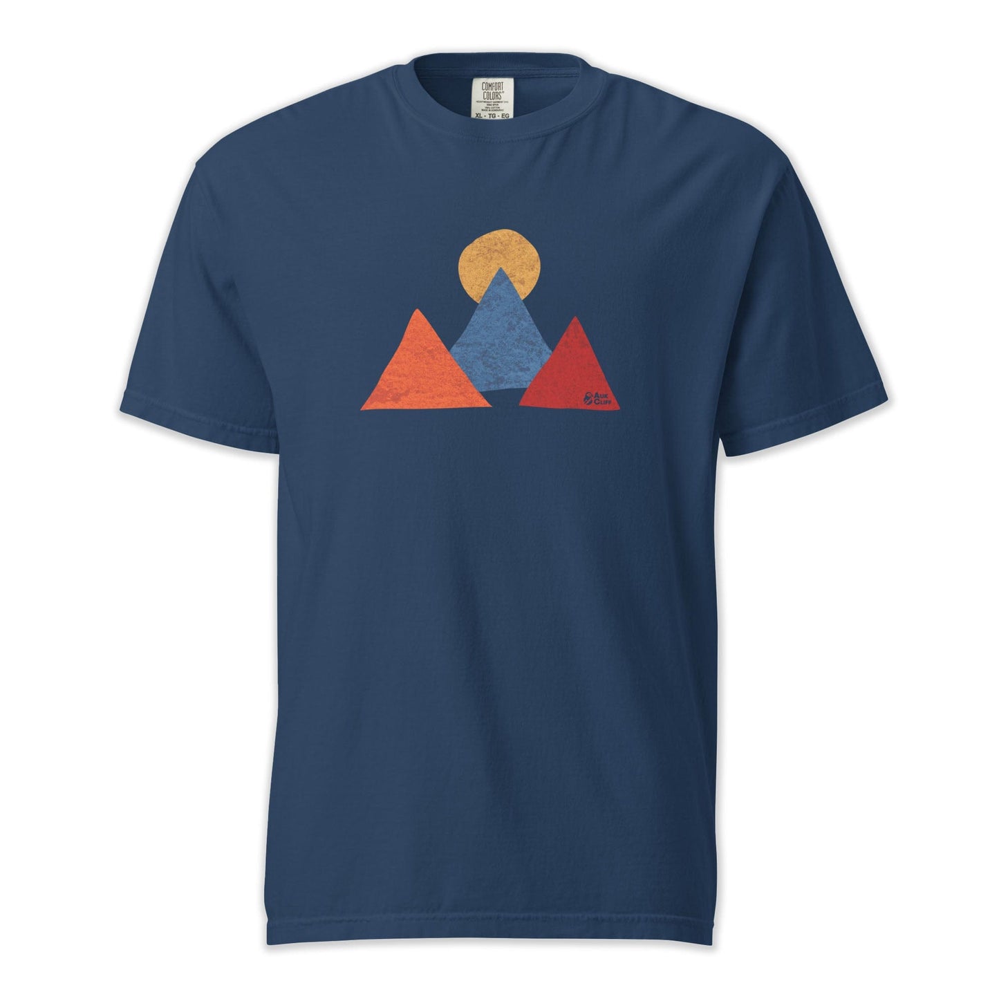 AukCliff Comfort Colors Graphic Tee Abstract Peaks Comfort Colors T-shirt