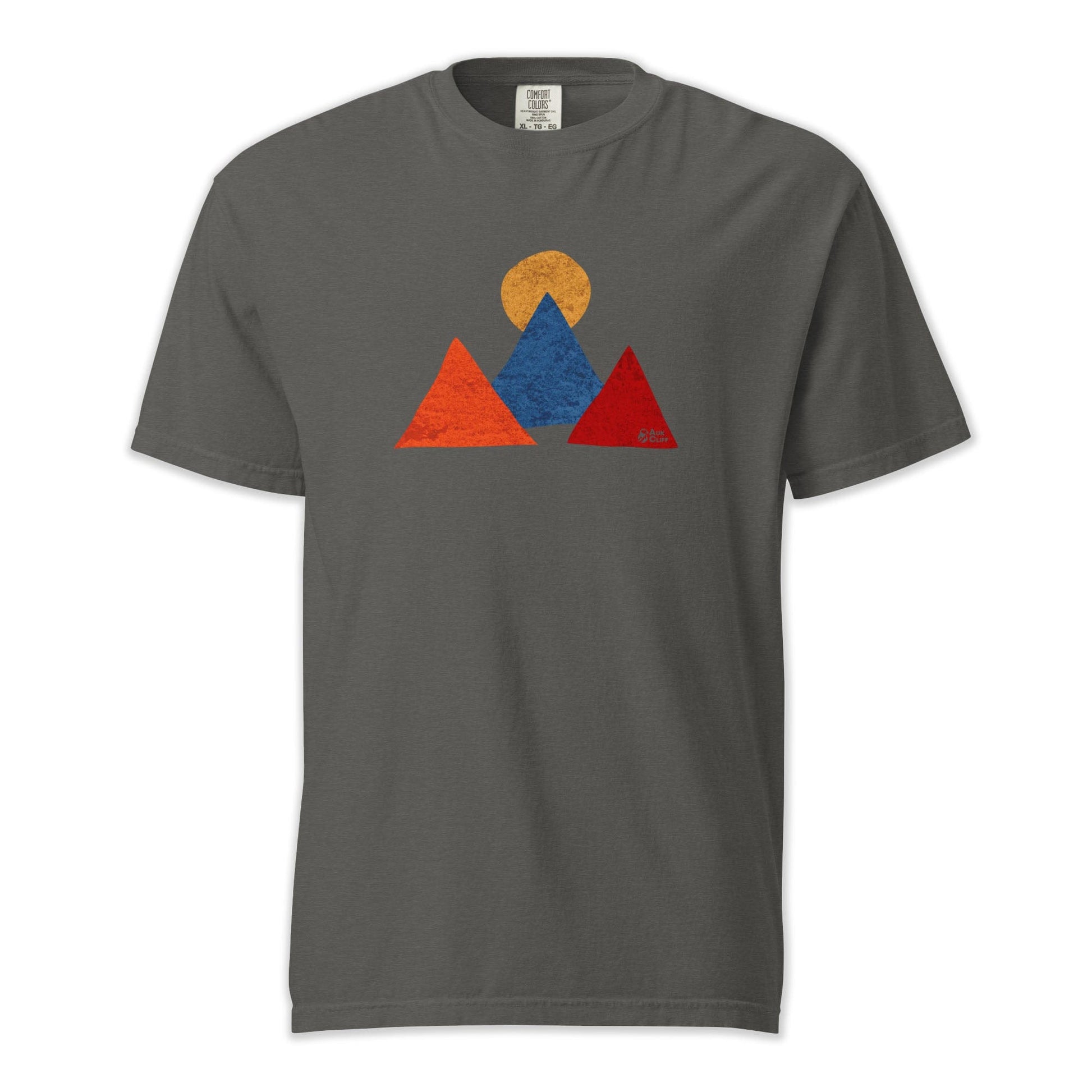 AukCliff Comfort Colors Graphic Tee Abstract Peaks Comfort Colors T-shirt