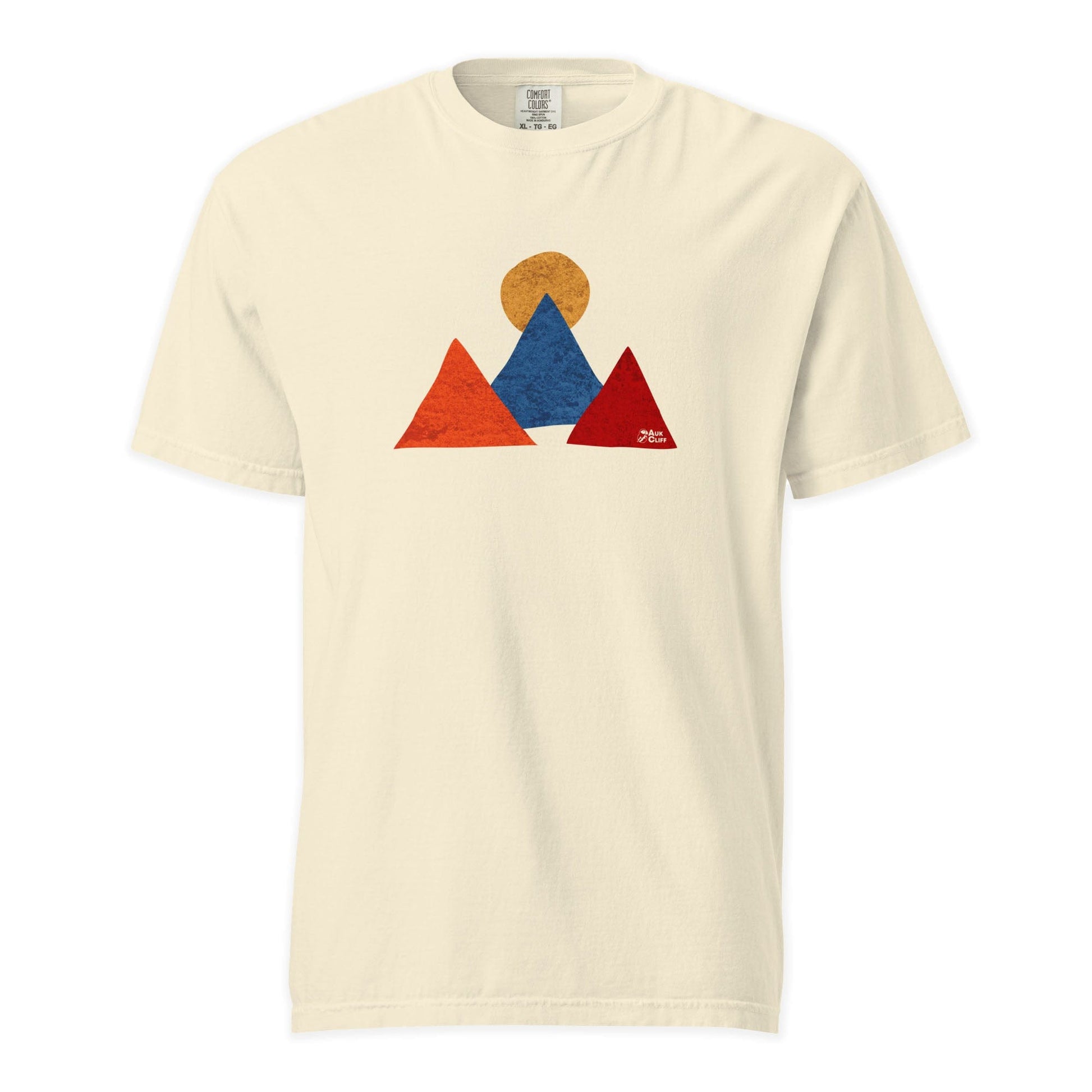 AukCliff Comfort Colors Graphic Tee Abstract Peaks Comfort Colors T-shirt