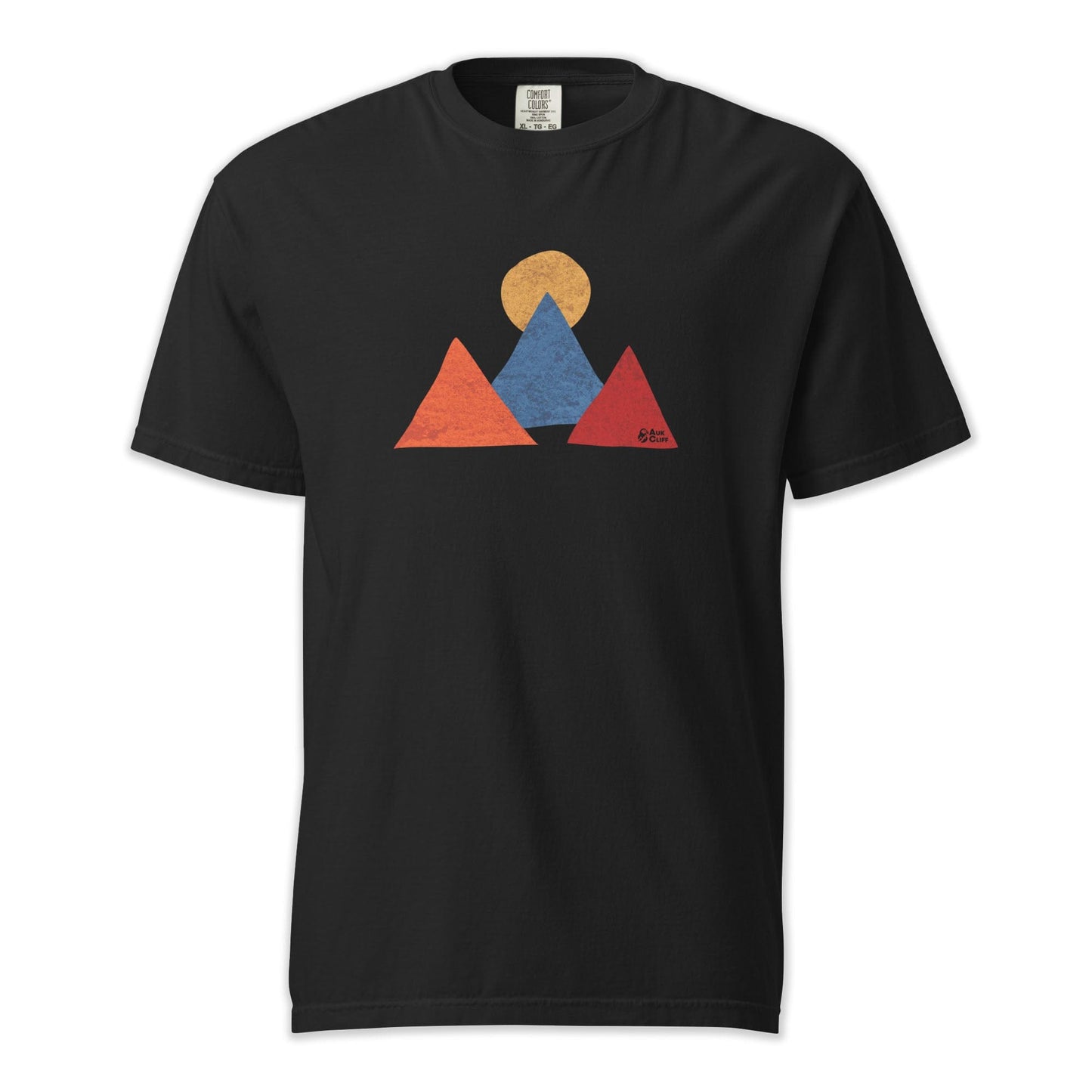 AukCliff Comfort Colors Graphic Tee Abstract Peaks Comfort Colors T-shirt