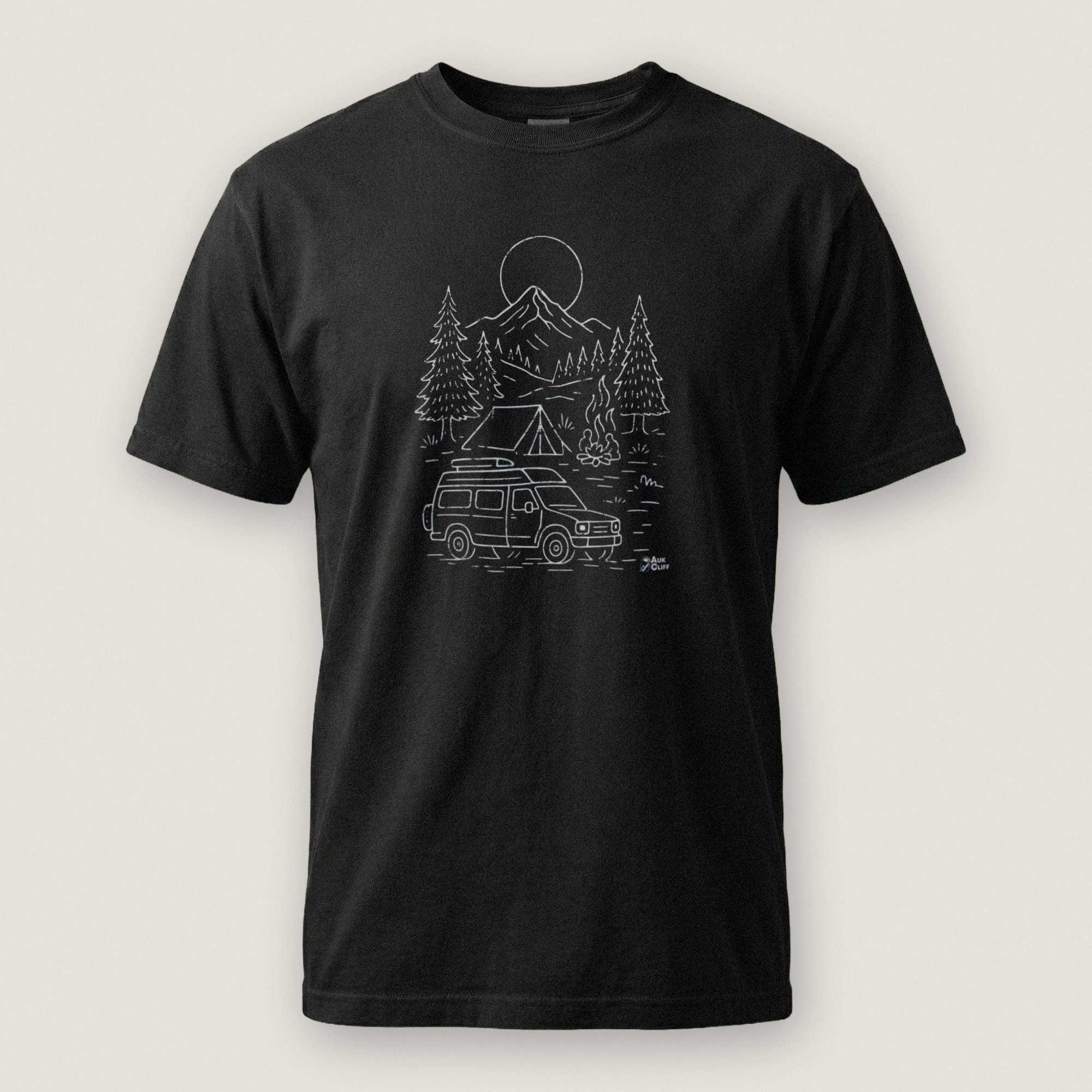 AukCliff Comfort Colors Graphic Tee Black / S Alpine Camp Van Comfort Colors T-Shirt