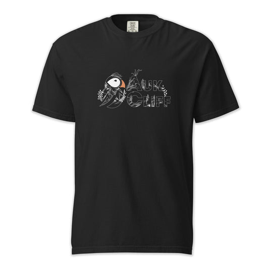 AukCliff Comfort Colors Graphic Tee Black / S AukCliff Fauna and Flora Puffin Logo T-Shirt