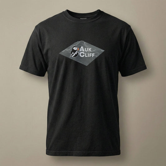 AukCliff Comfort Colors Graphic Tee Black / S AukCliff® Topographic Logo Comfort Colors T-Shirt