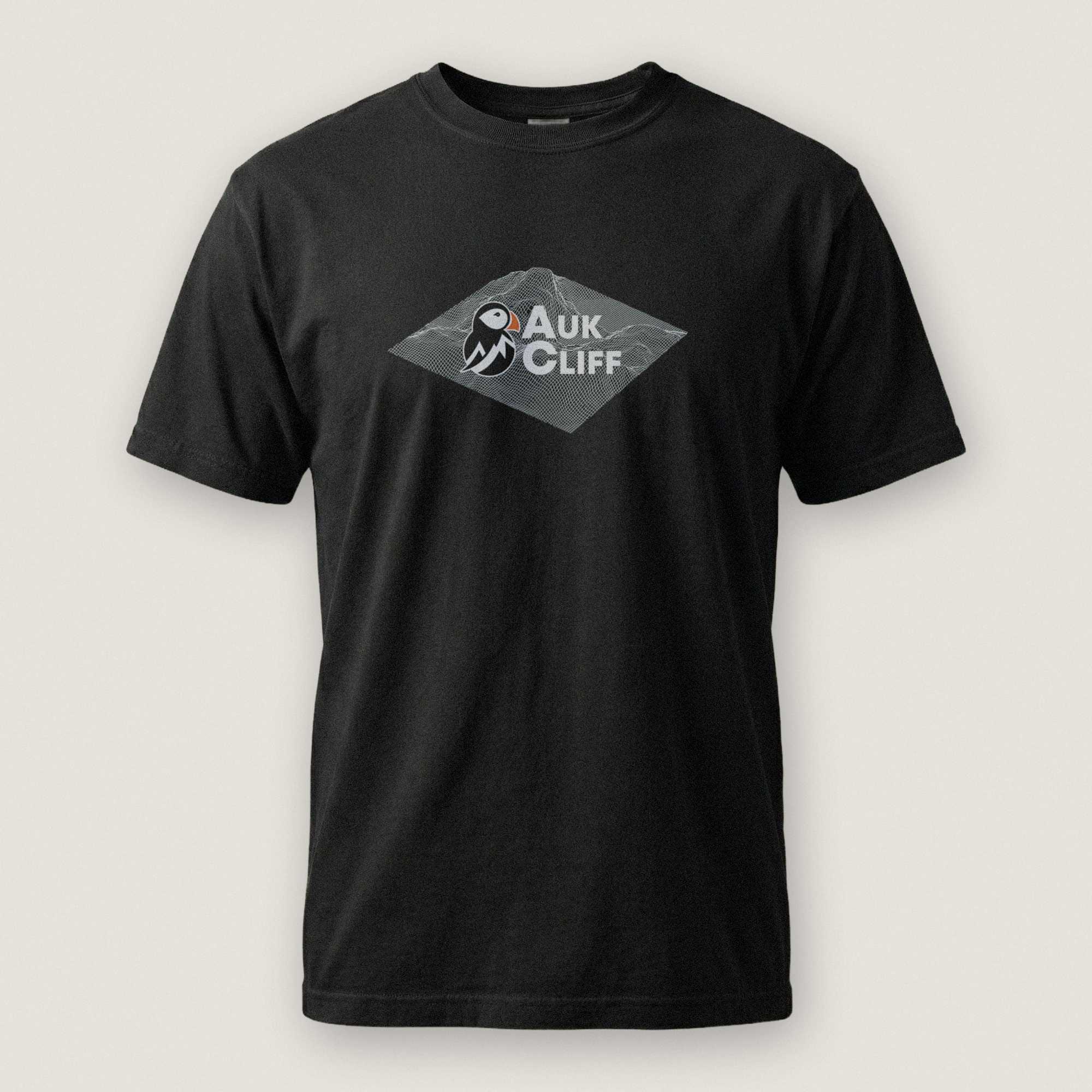 AukCliff Comfort Colors Graphic Tee Black / S AukCliff® Topographic Logo Comfort Colors T-Shirt
