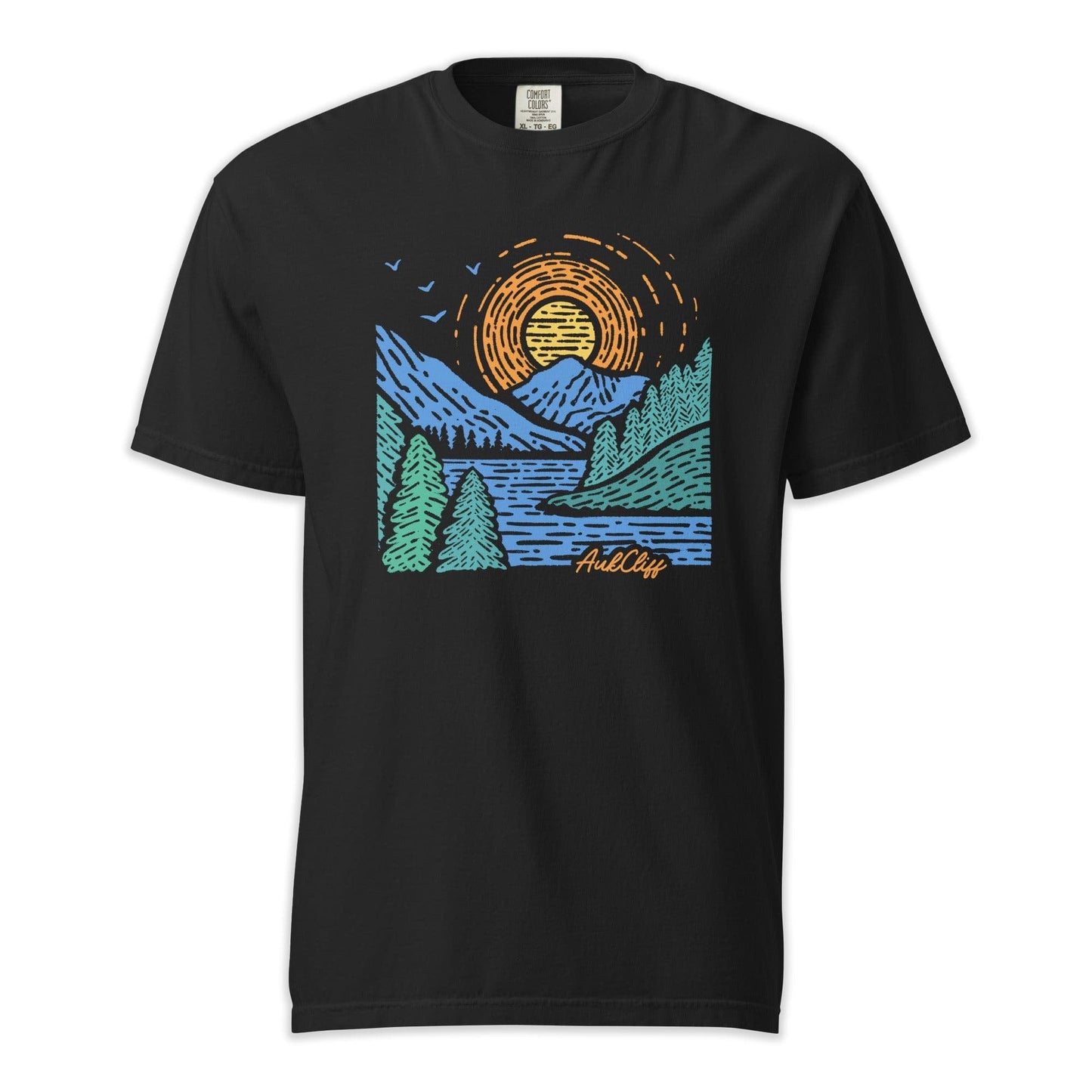 AukCliff Comfort Colors Graphic Tee Black / S Sunrise Vista Comfort Colors T-shirt