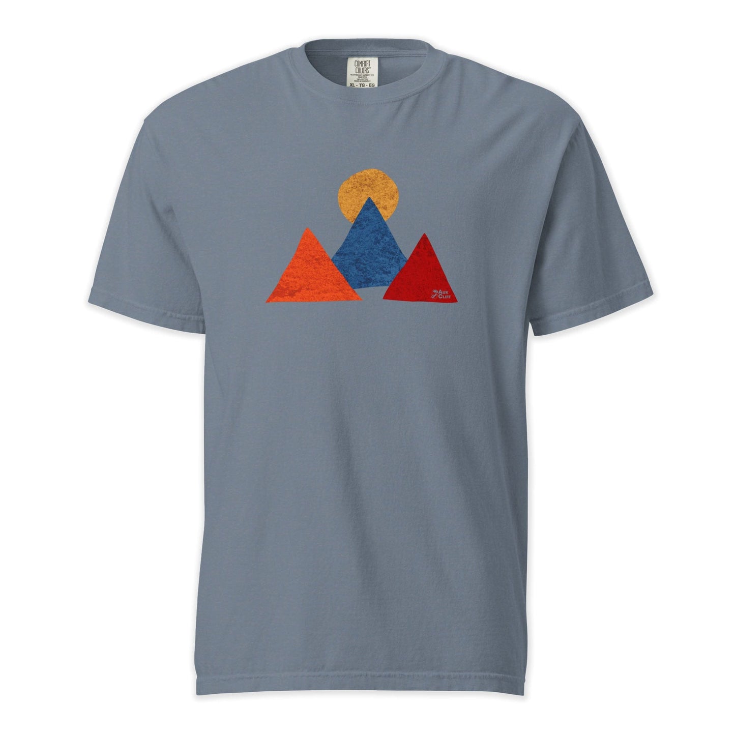 AukCliff Comfort Colors Graphic Tee Blue Jean / S Abstract Peaks Comfort Colors T-shirt