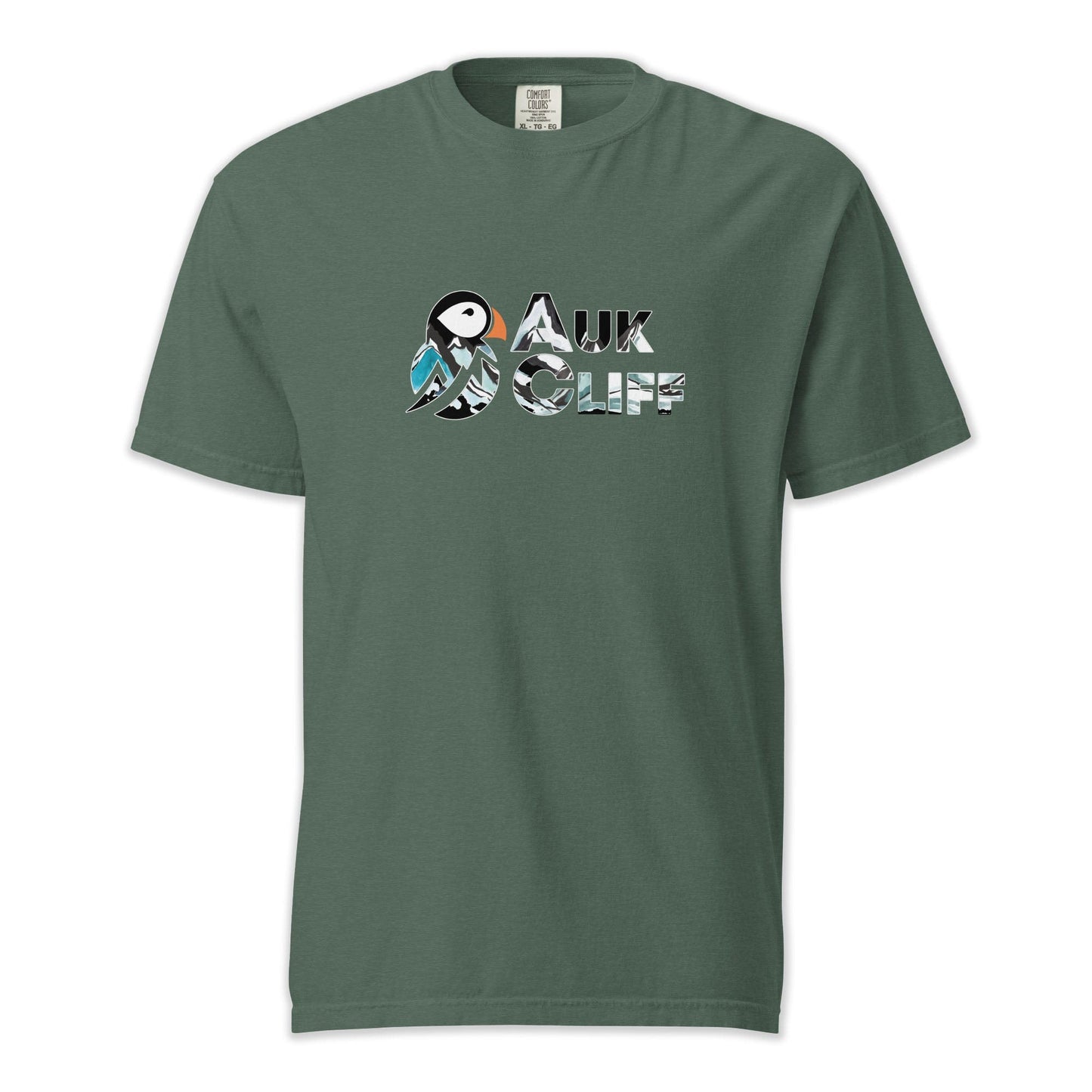 AukCliff Comfort Colors Graphic Tee Blue Spruce / S AukCliff Logo Landscape Comfort Colors T-Shirt