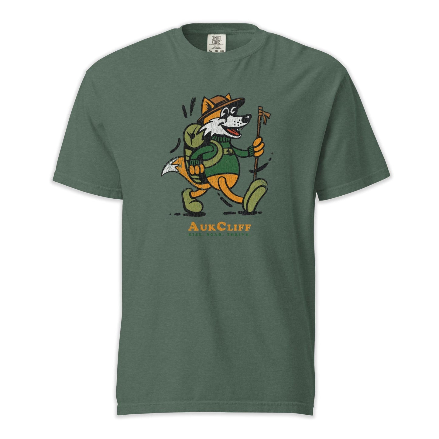 AukCliff Comfort Colors Graphic Tee Blue Spruce / S Trailblazer Fox Comfort Colors T-shirt