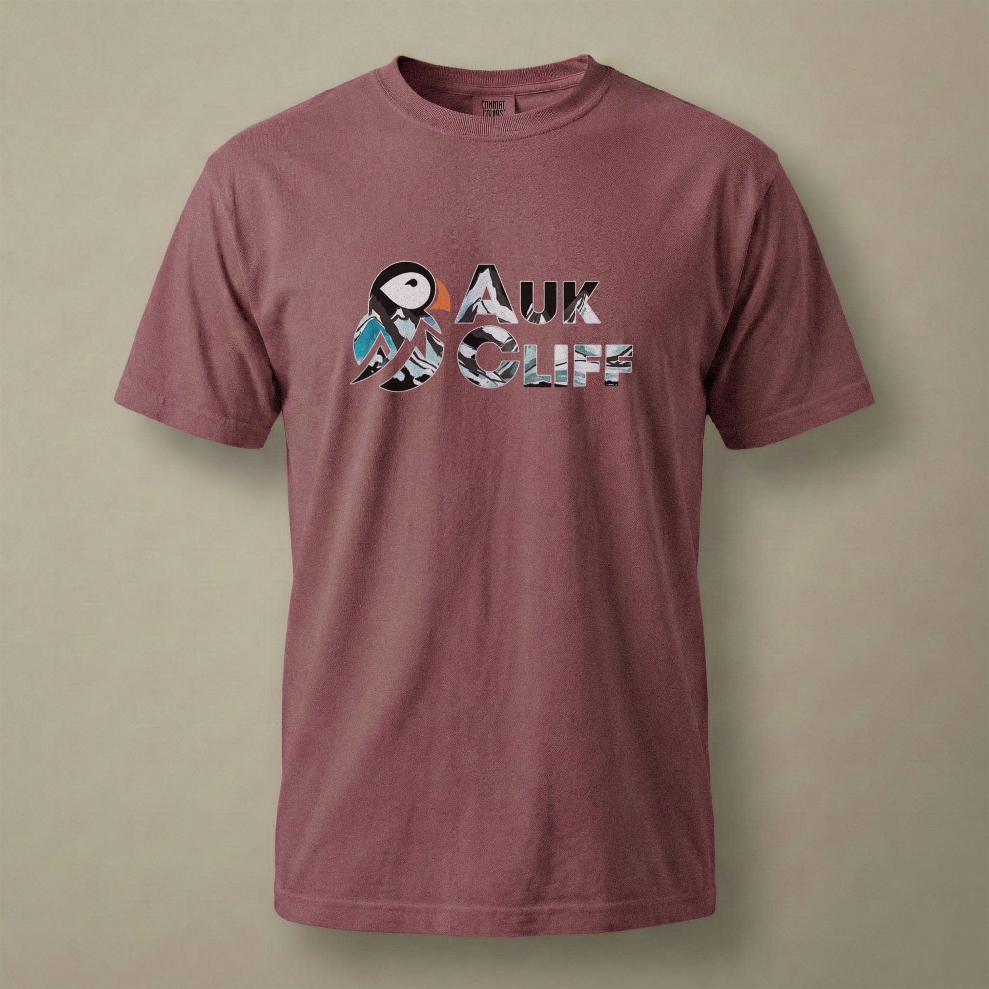 AukCliff Comfort Colors Graphic Tee Brick / S AukCliff® Logo Landscape Comfort Colors T-Shirt