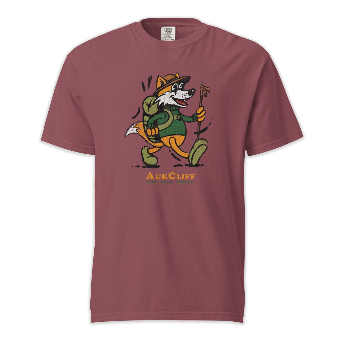 AukCliff Comfort Colors Graphic Tee Brick / S Trailblazer Fox Comfort Colors T-shirt