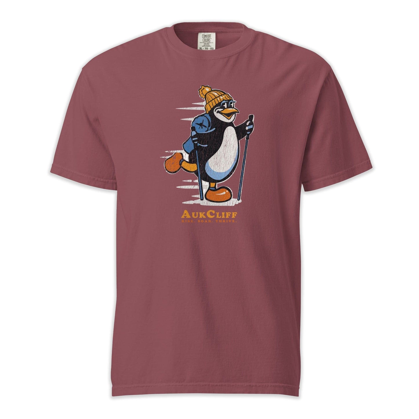 AukCliff Comfort Colors Graphic Tee Brick / S Trailblazer Penguin Comfort Colors T-shirt