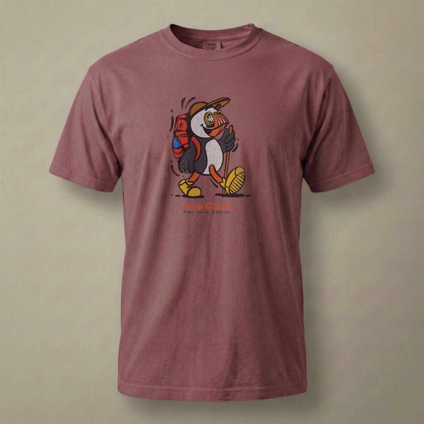 AukCliff Comfort Colors Graphic Tee Brick / S Trailblazer Puffin Comfort Colors T-shirt