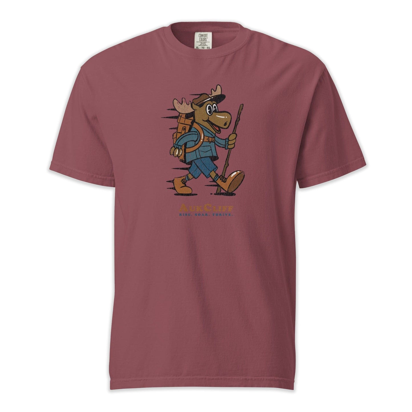 AukCliff Comfort Colors Graphic Tee Brick / S Trailblazer Trekking Moose Comfort Colors T-Shirt