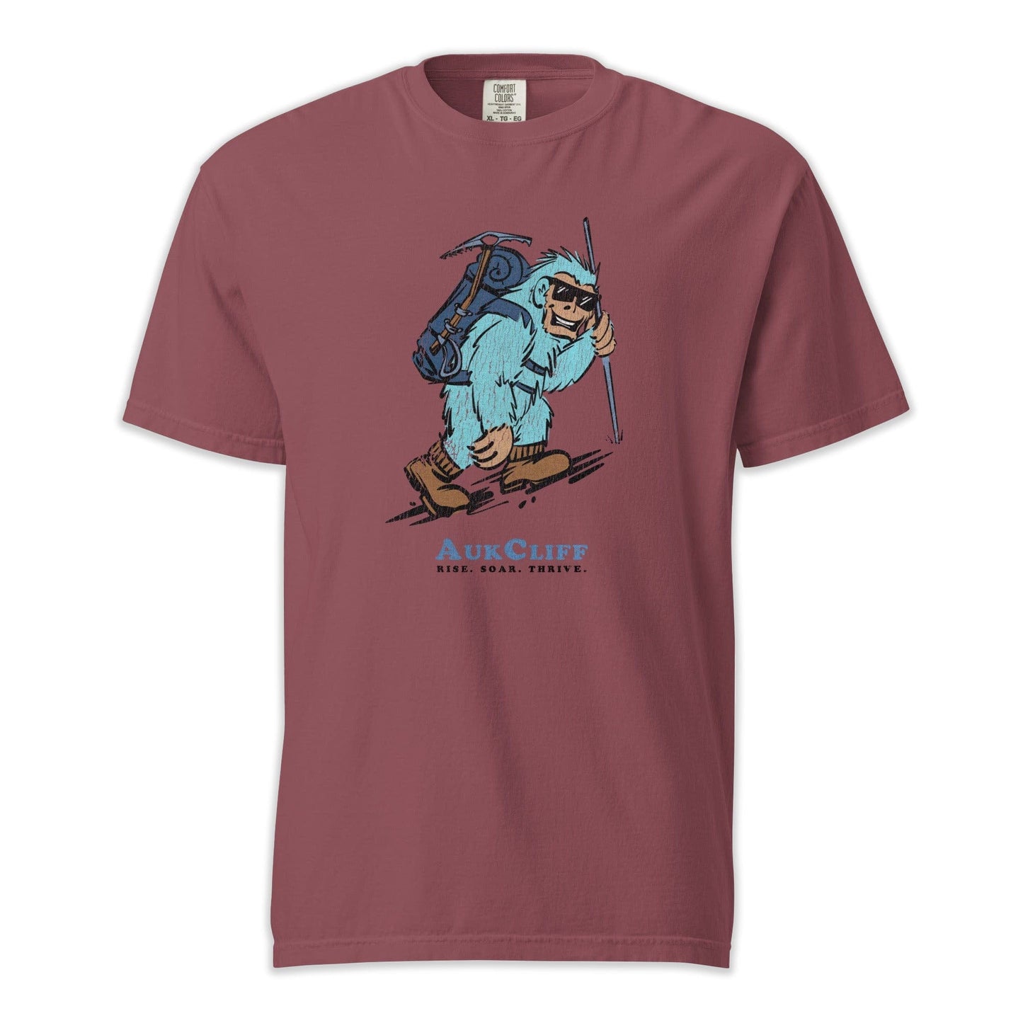 AukCliff Comfort Colors Graphic Tee Brick / S Trailblazer Yeti Comfort Colors T-shirt