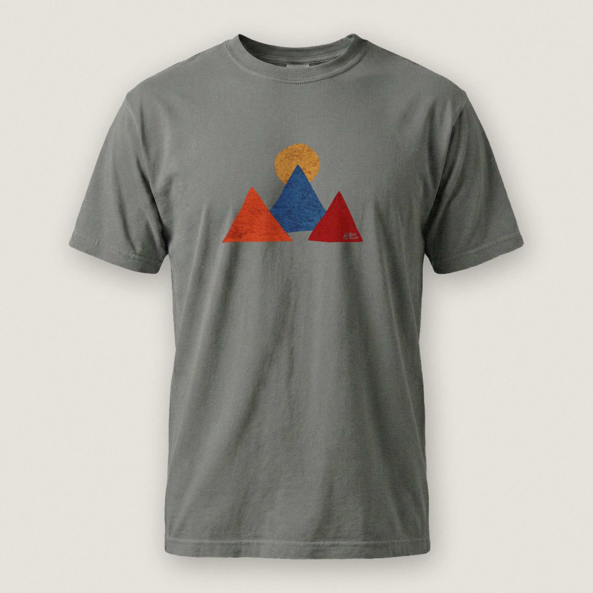 AukCliff Comfort Colors Graphic Tee Grey / S Abstract Peaks Comfort Colors T-shirt