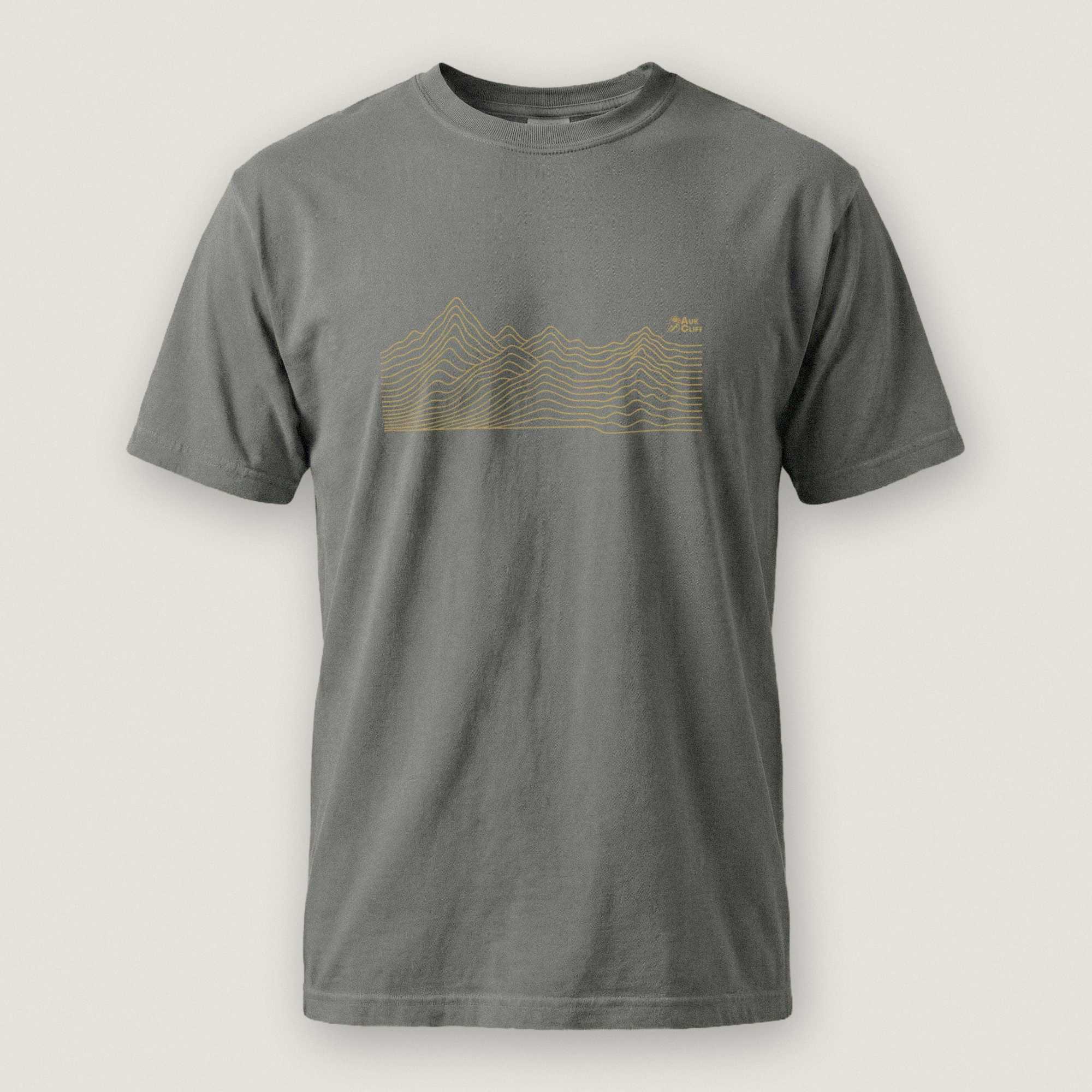 Ridge Line Mountain Premium T-Shirt | AukCliff – AukCliff®