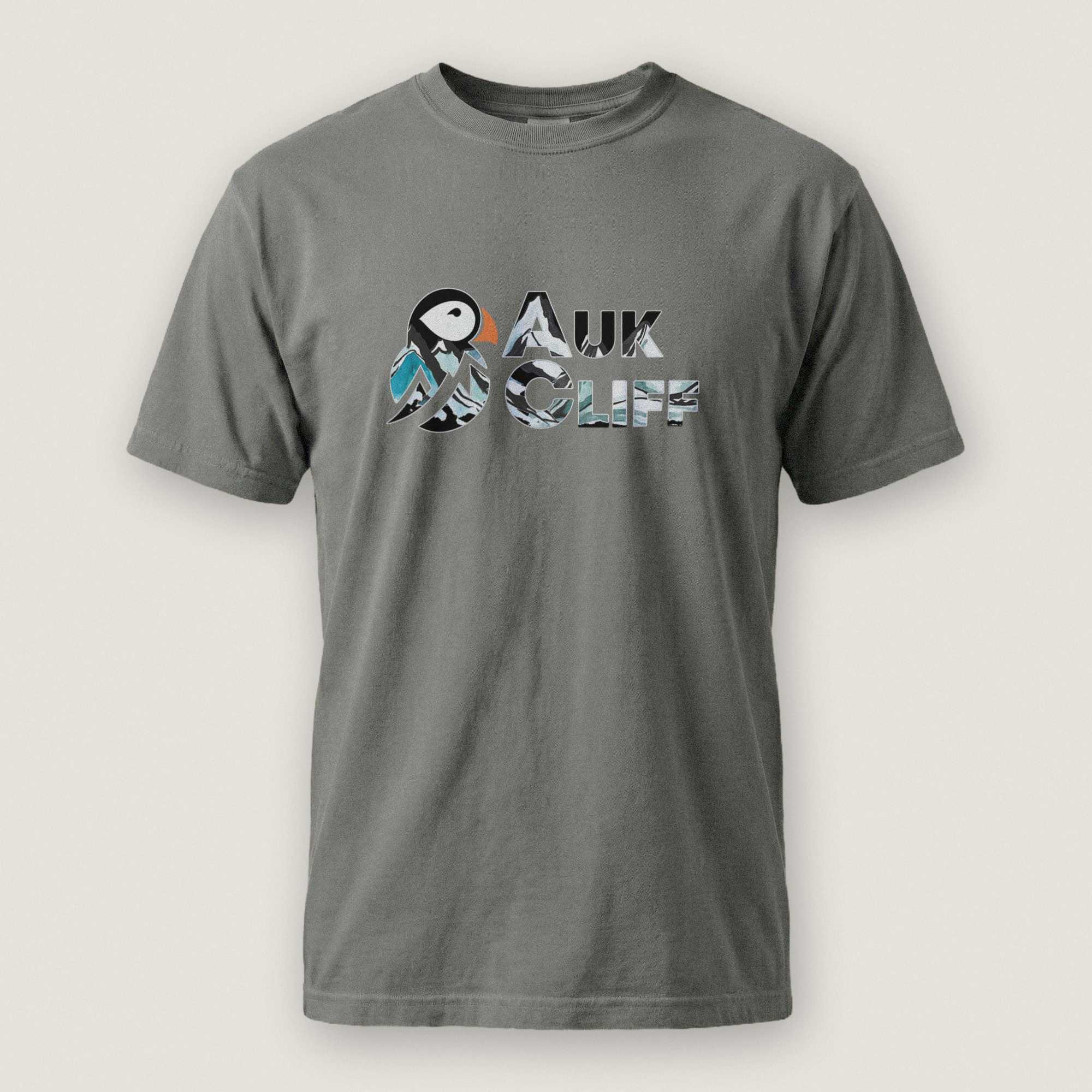 AukCliff Comfort Colors Graphic Tee Grey / S AukCliff® Logo Landscape Comfort Colors T-Shirt