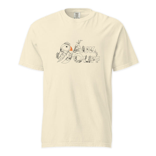 AukCliff Comfort Colors Graphic Tee Ivory / S AukCliff Fauna and Flora Puffin Logo T-Shirt